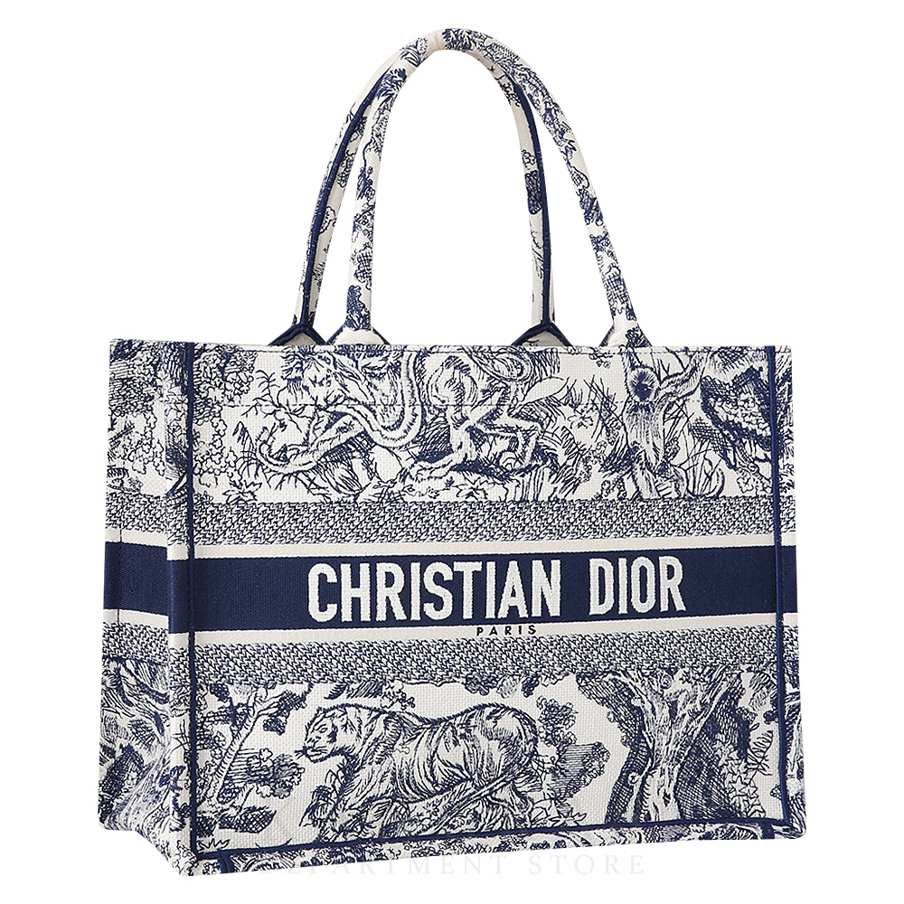 CHRISTIAN DIOR(USED)크리스찬디올 북토트 미디움 백